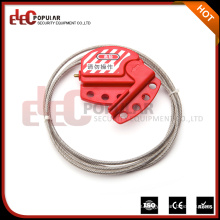 Elecpopular China Top Ten Verkauf Produkte Sicherheit Kabel Lockout Verstellbare Sicherheitsschloss 4mm